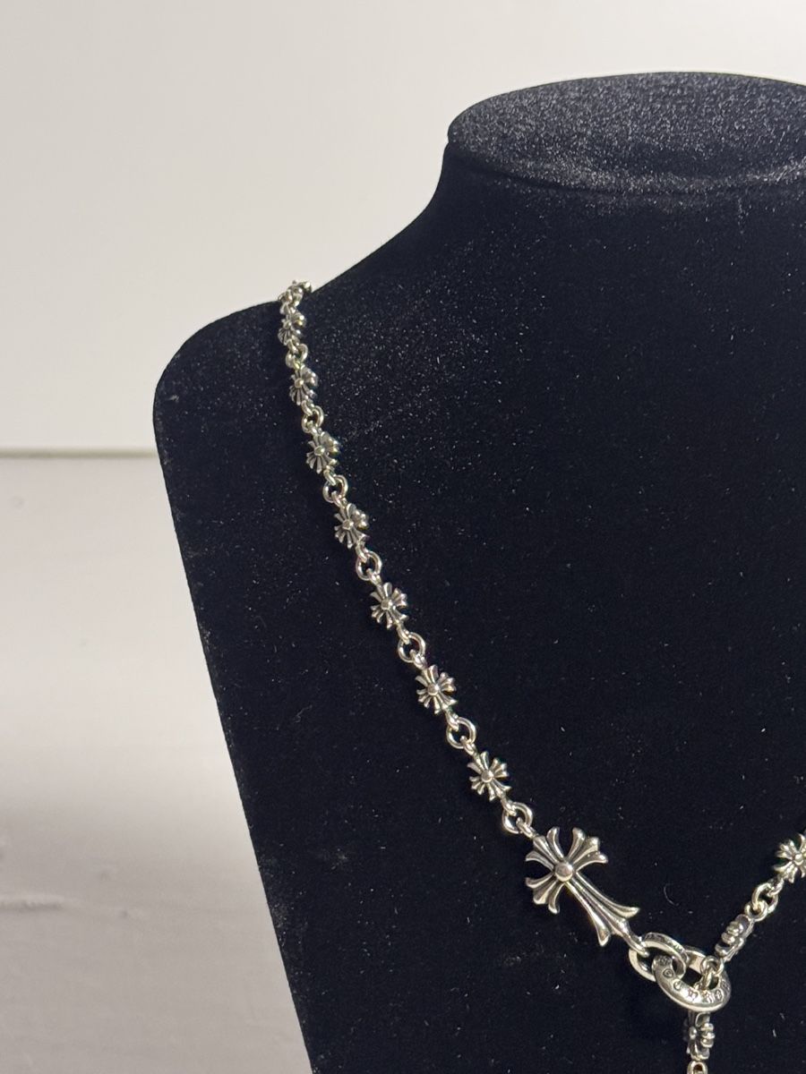 Chrome Hearts Catenine: Chrome Hearts Double Cross Chain Necklace – Nuovo e nell'imballaggio originale da Caviano venduto da reselleo21 5