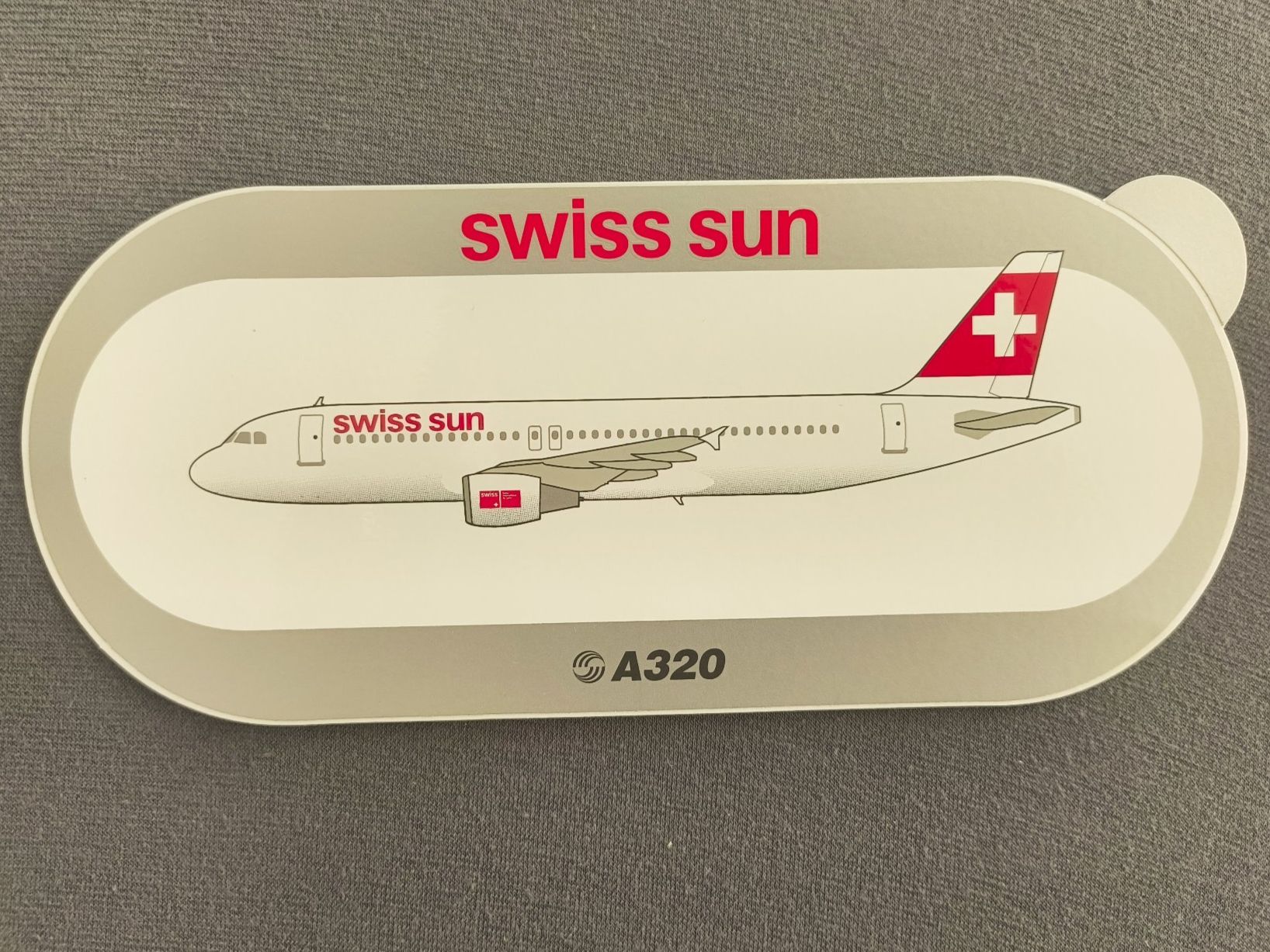 Autocollants: SWISS SUN - Airbus A320 – Neuf (Voir description) à Oberembrach par broussey14