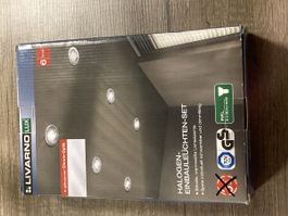 LIVARNO LUX Halogen-Einbauleuchten-Set 6 Spots Chrom-Optik n