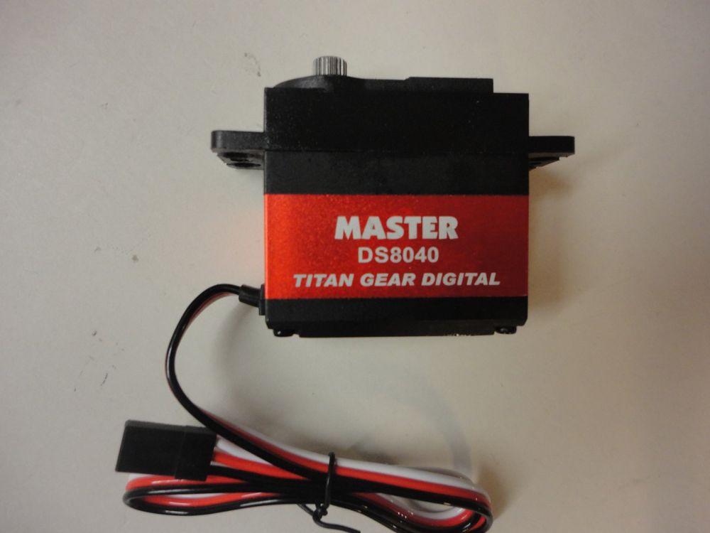 MASTER DS8040 Servo Titan Getriebe 20Kg NEU (Neu und originalverpackt ...