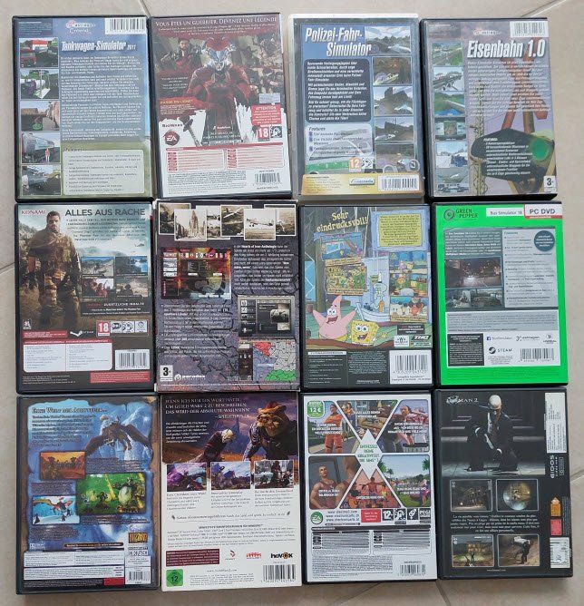 Giochi: Ensemble de 14 jeux pour PC – Usato da Romanel-sur-Lausanne venduto da MichelAjac 1