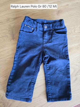 Ralph Lauren Baby Hose Cord Gr. 80, Top Zustand!
