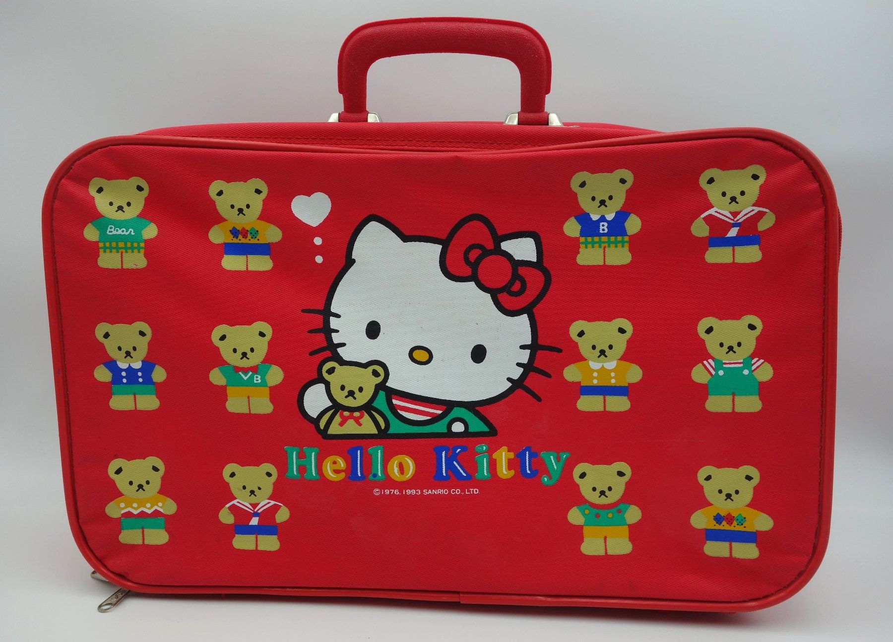 Valigie: Hello Kitty Koffer, 1993 Sanrio, vintage – Usato da Wil SG venduto da Donaldus