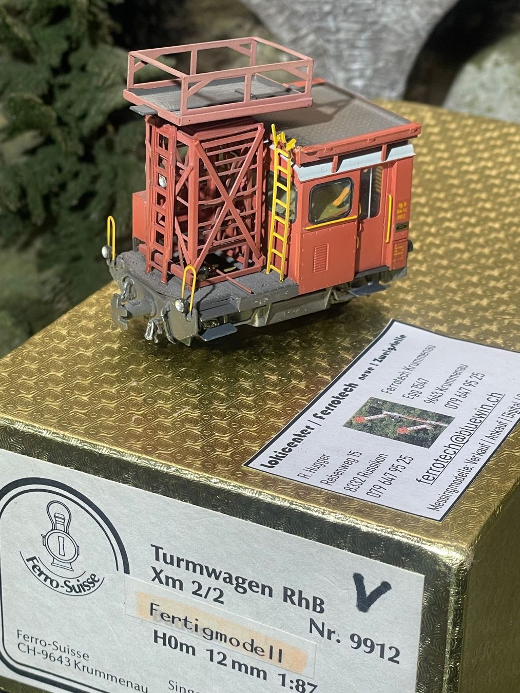 Ferro-suisse Modellini di ferrovie: Ferro Suisse Turmwagen – Usato da Krummenau venduto da ferrotech 2