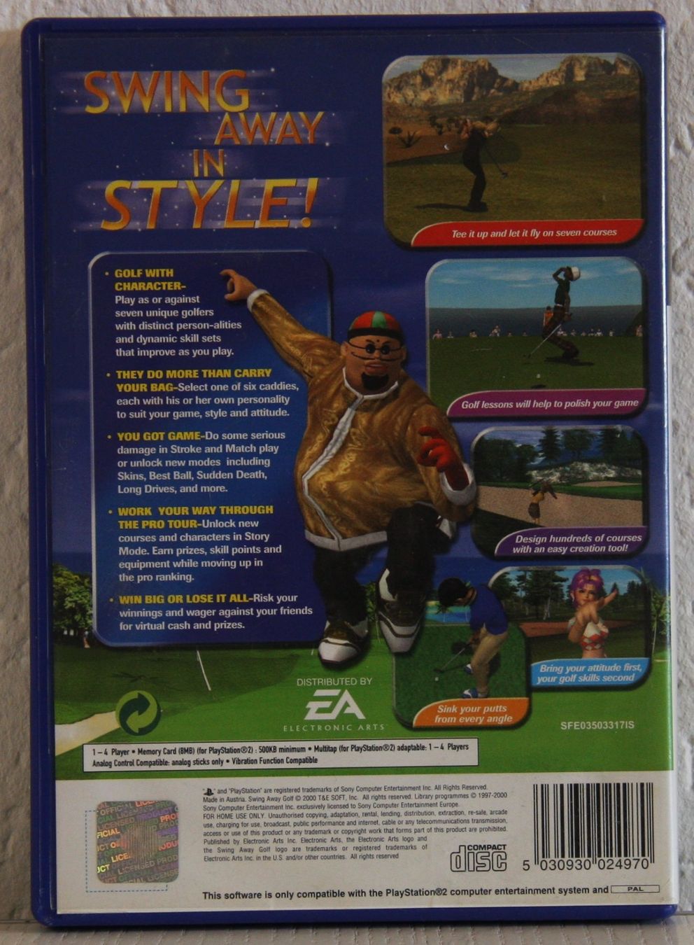 Giochi: PS2 Swing Away Golf – Usato da Fisibach venduto da Re-Games24 1