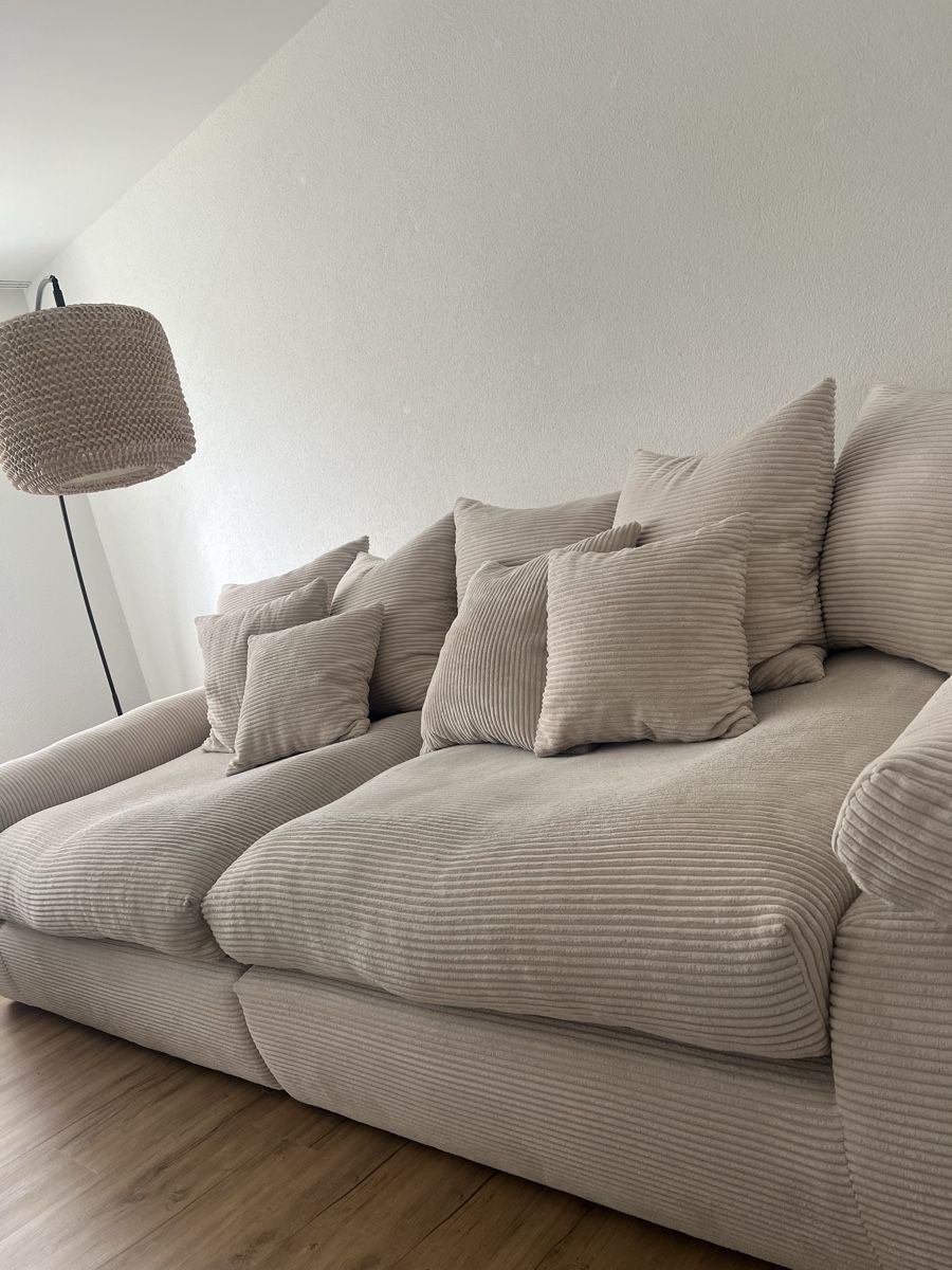Divani: Sofa Cord Naturfarbe – Usato da Aarburg venduto da saltyelle 2