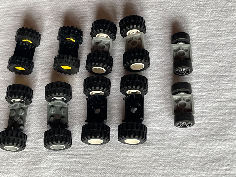 2 Komplette Pneumatische Räder 3.00-4 Ersatzteil-Set Für Wagen & Karren