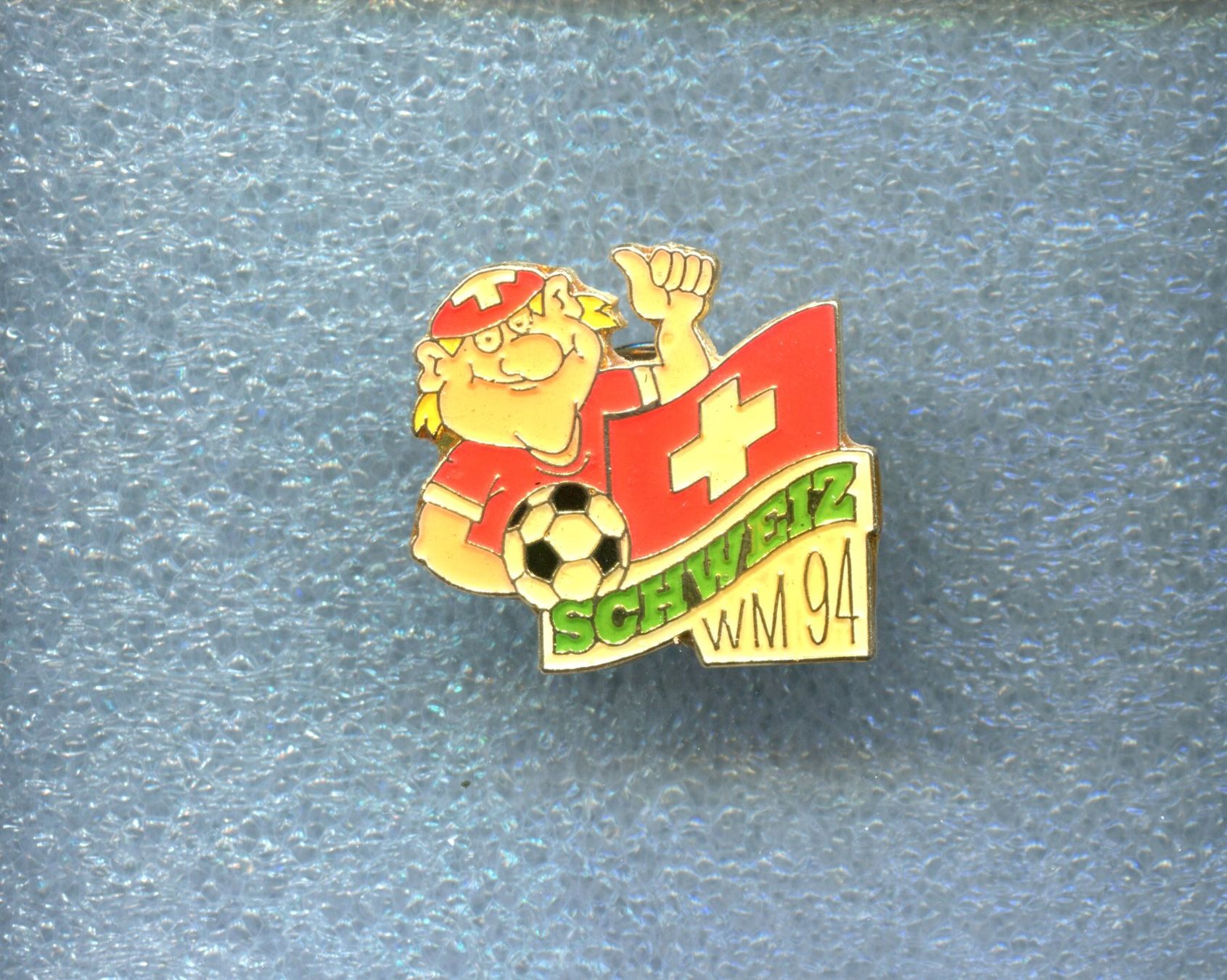 Plaketten & Abzeichen: WM '94  Schweiz – Gebraucht aus Winterthur von Sammleroase