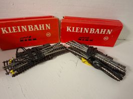 Kleinbahn H0 4x 648 Doppelkreuzungsweiche, OVP