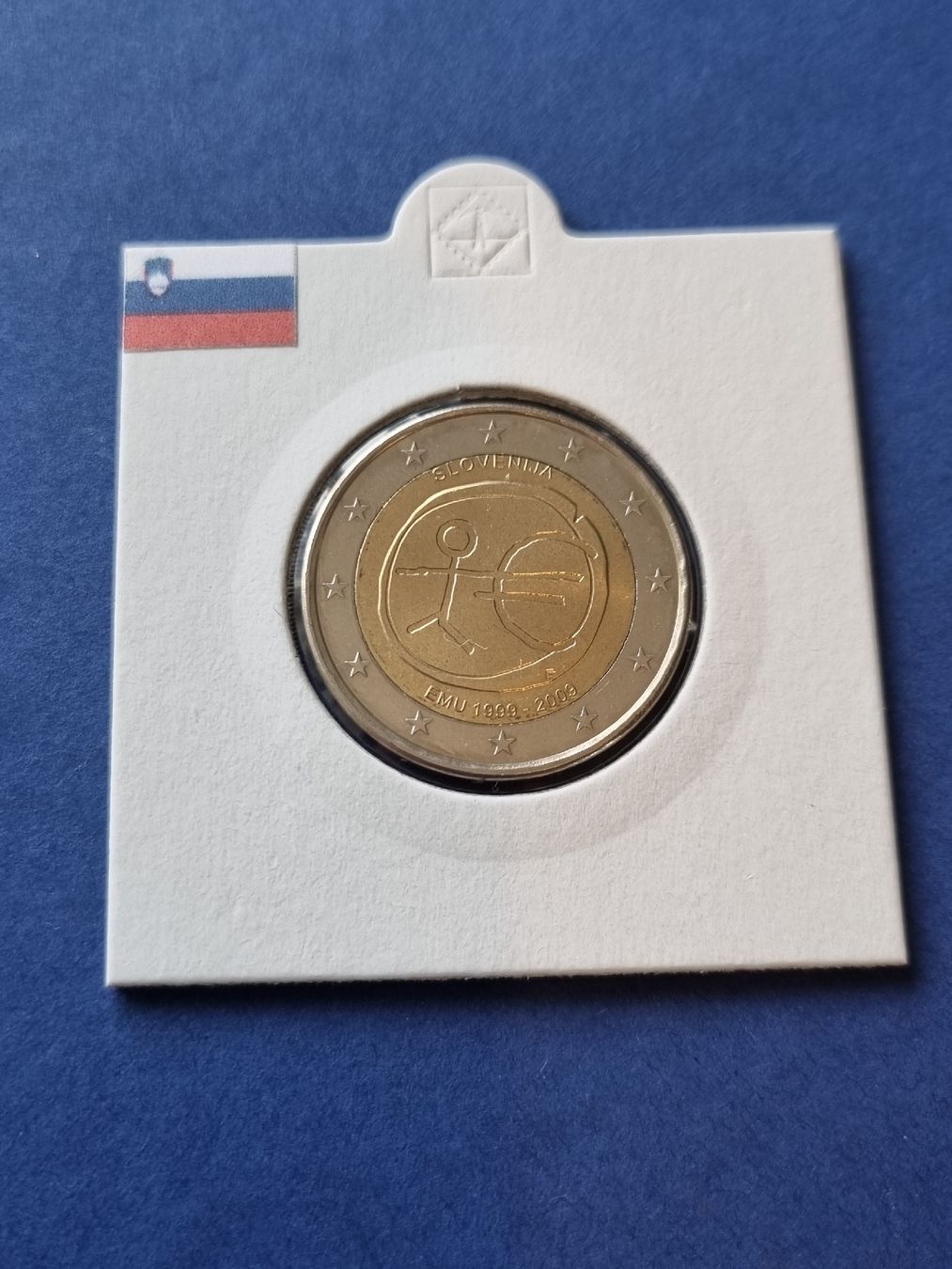 Tutti le monete: 2 Euro Slowenien 2009 Monetary Union – Nuovo (secondo la descrizione) da Unterägeri venduto da Ferreira_81