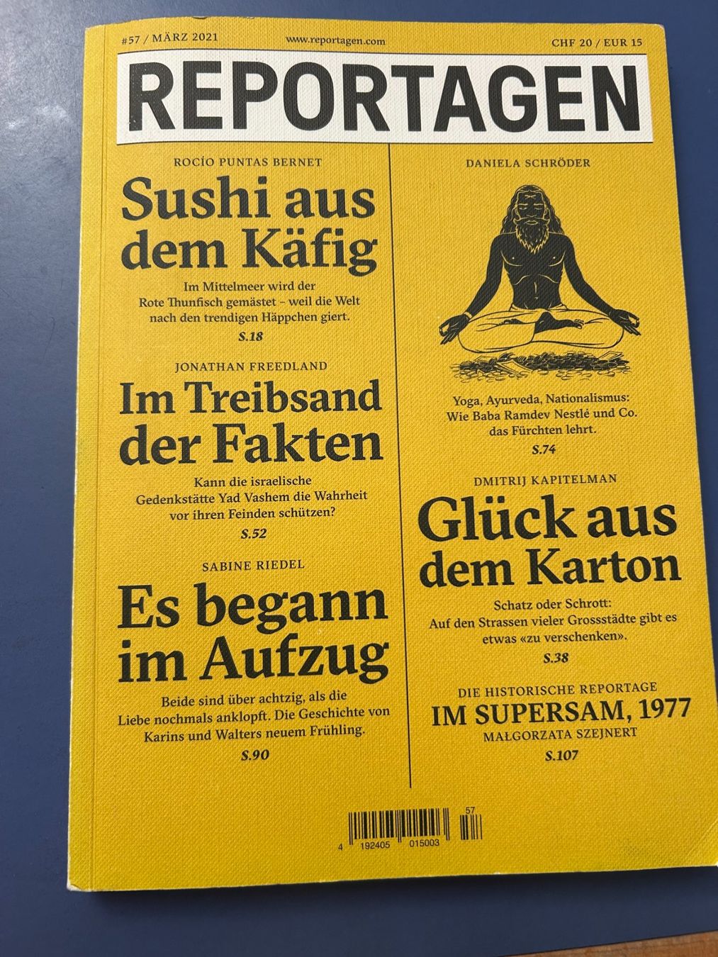 Zeitschriften & Magazine: Reportagen 57 – Gebraucht aus Bern von sabah62