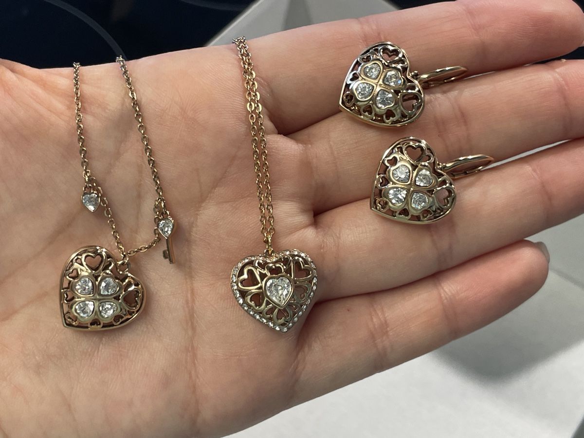 Swarovski Sonstiger Schmuck: Swarovski Set in Rosagold – Gebraucht aus Reinach BL von pupa.ball
