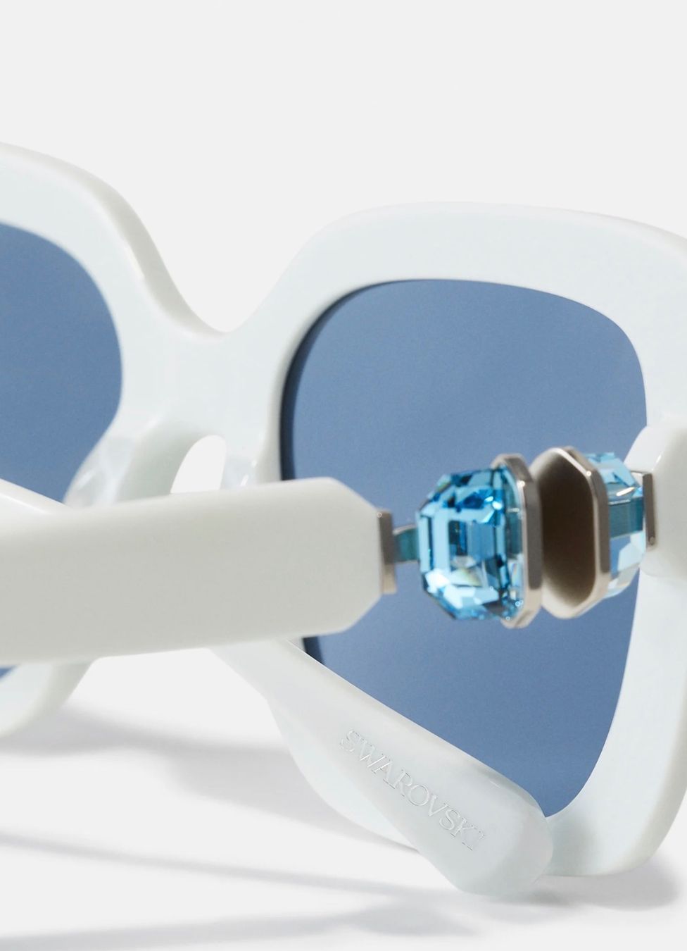 Swarovski Occhiali & Lenti: Swarovski Sonnenbrille - white – Nuovo (secondo la descrizione) da Oberaach venduto da Dandy2021 2