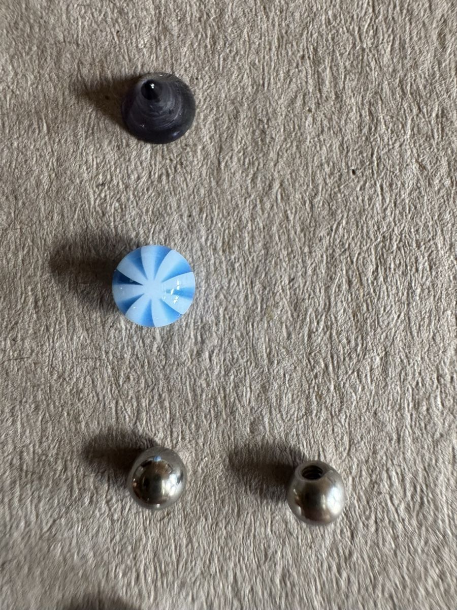 Bijoux piercing: Lot Piercing Verschlüsse – D'occasion à Nesslau par laurazimtstern 1