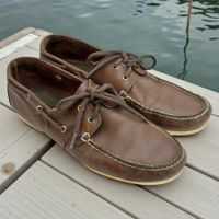 Timberland chaussures bateau homme cuir marron, Pointure 45