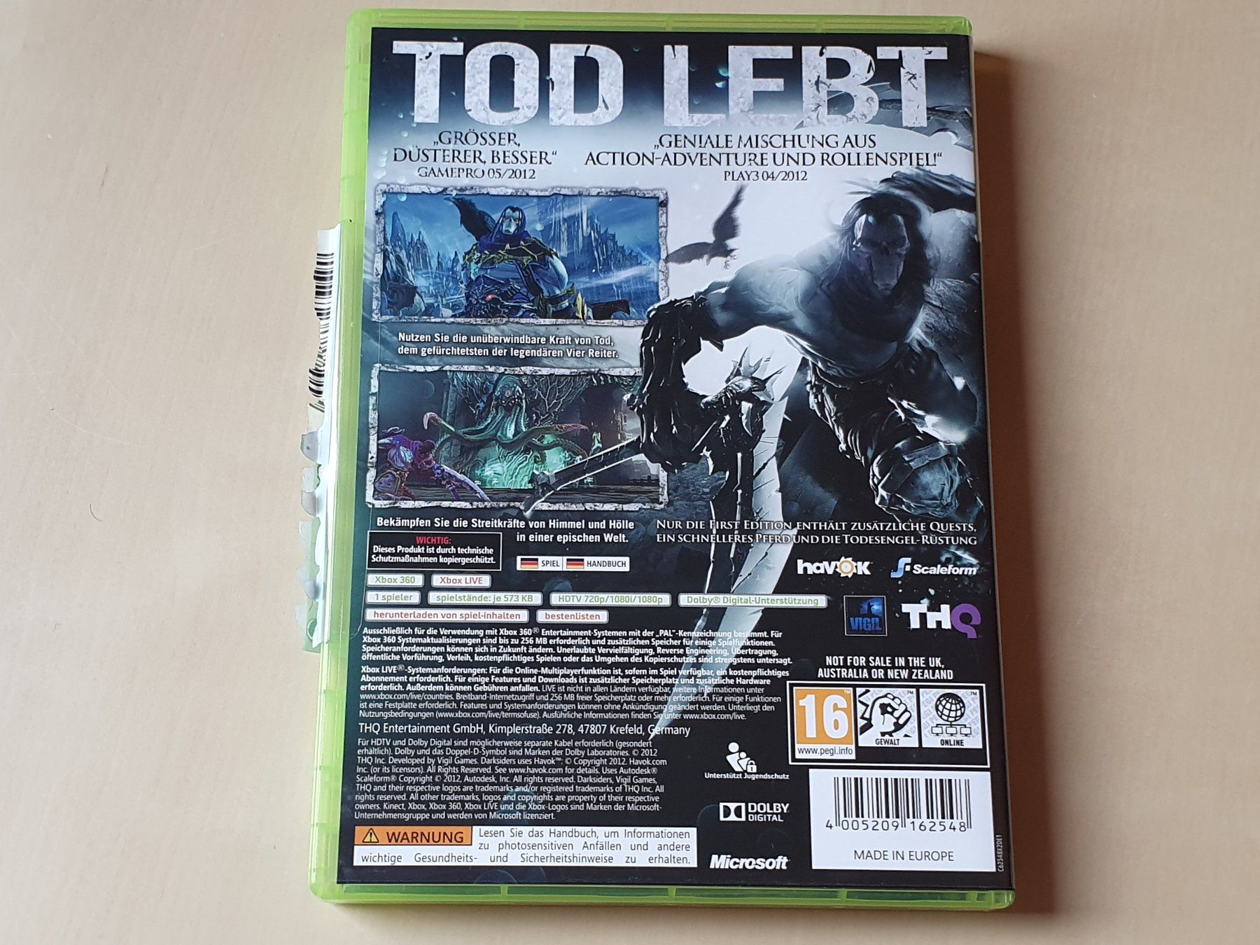 Microsoft Giochi: Darksiders II – Usato da Stansstad venduto da collectorsshop 1