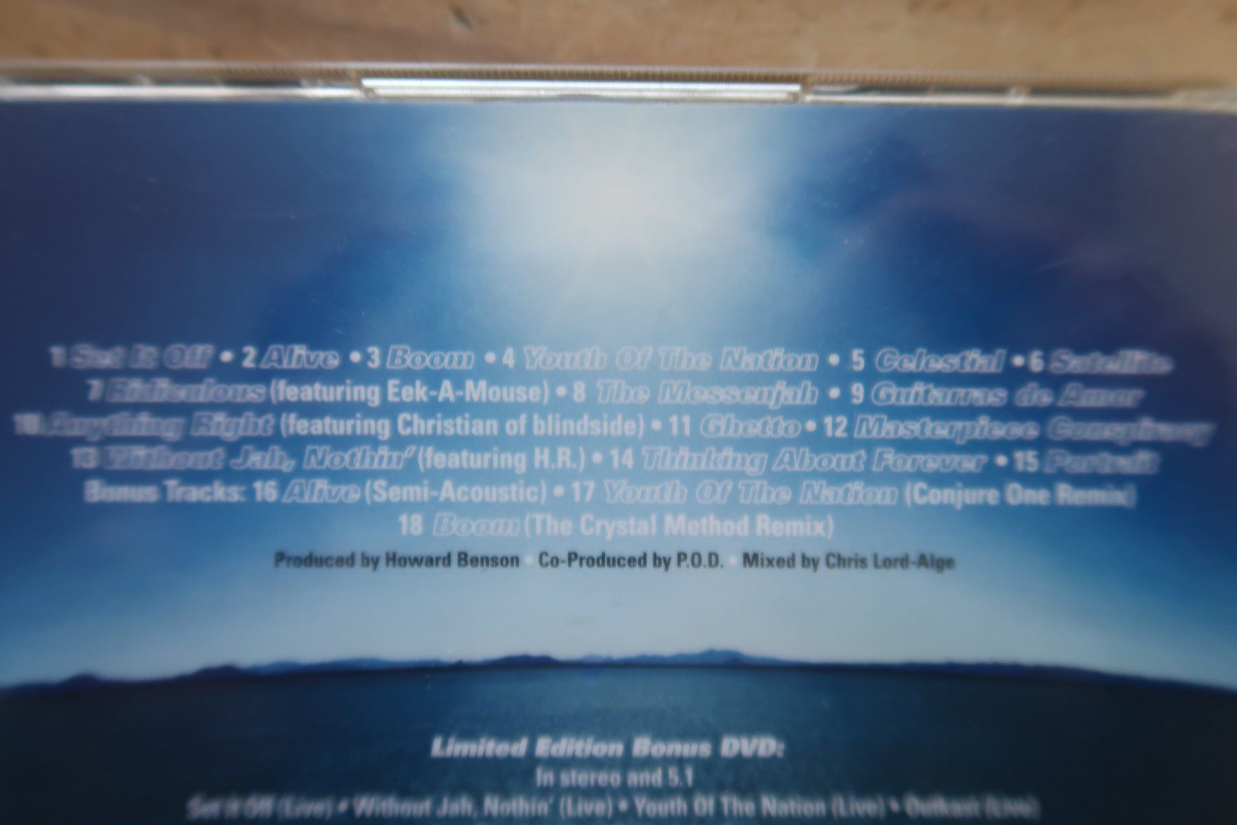 CD: P.O.D. - SATELLITE - mit BONUS DVD – Usato da Basel venduto da Patiscat 2