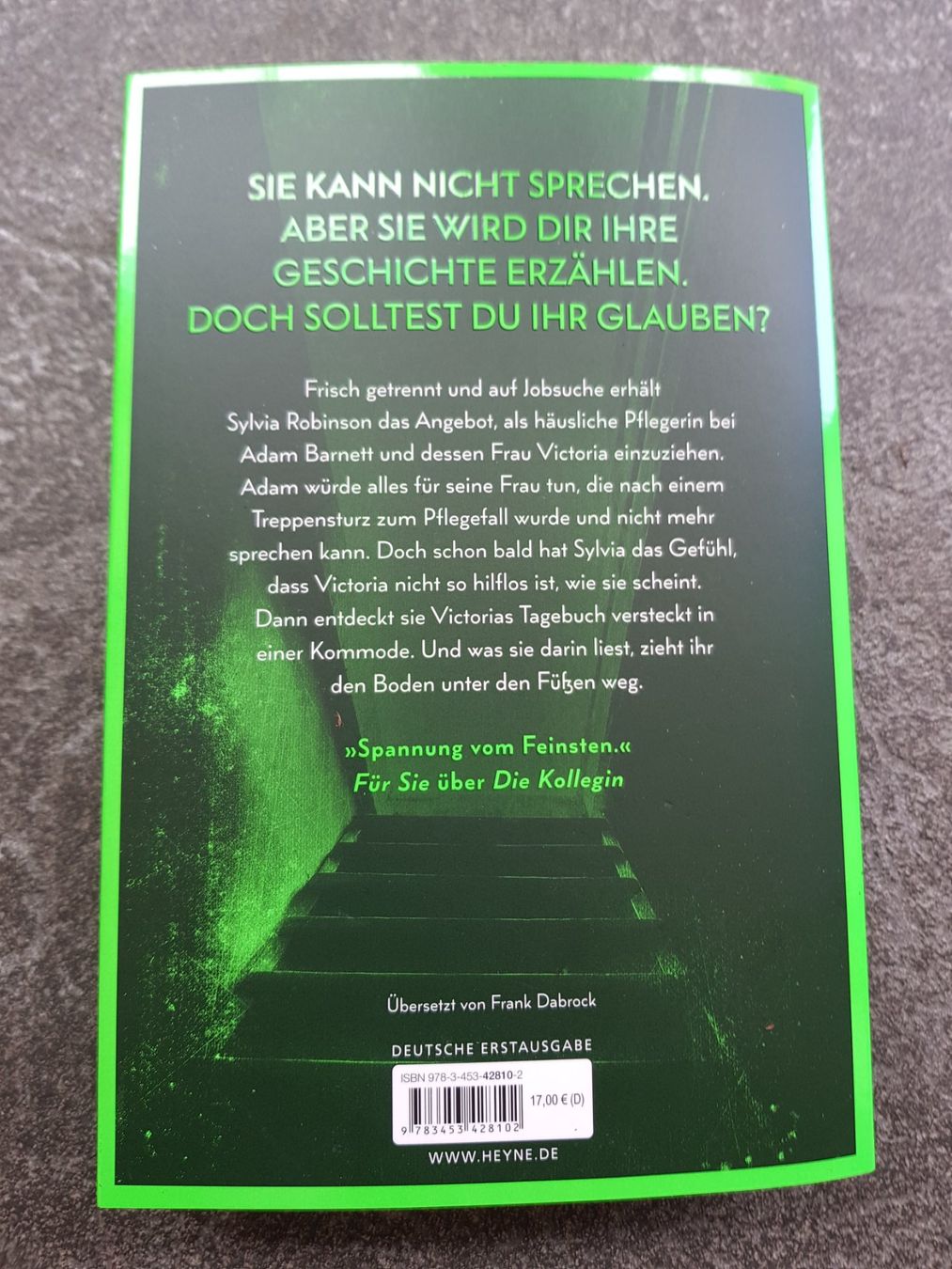 Livres: DIE EHEFRAU / Freida McFadden / Thriller 2025 – D'occasion à Dietikon par marconi07 1