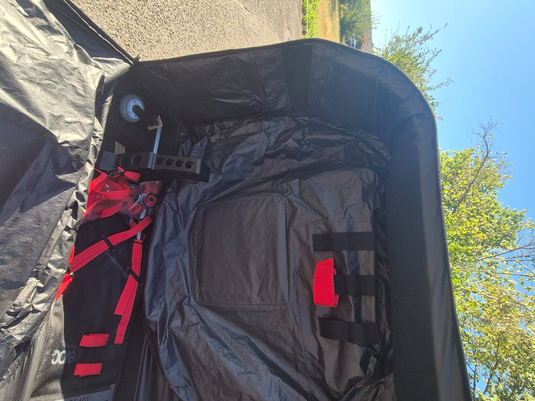 Evoc Valigie: EVOC Bike Bag Pro schwarz NEU – Nuovo (secondo la descrizione) da Oberentfelden venduto da Dan_r8jr 5