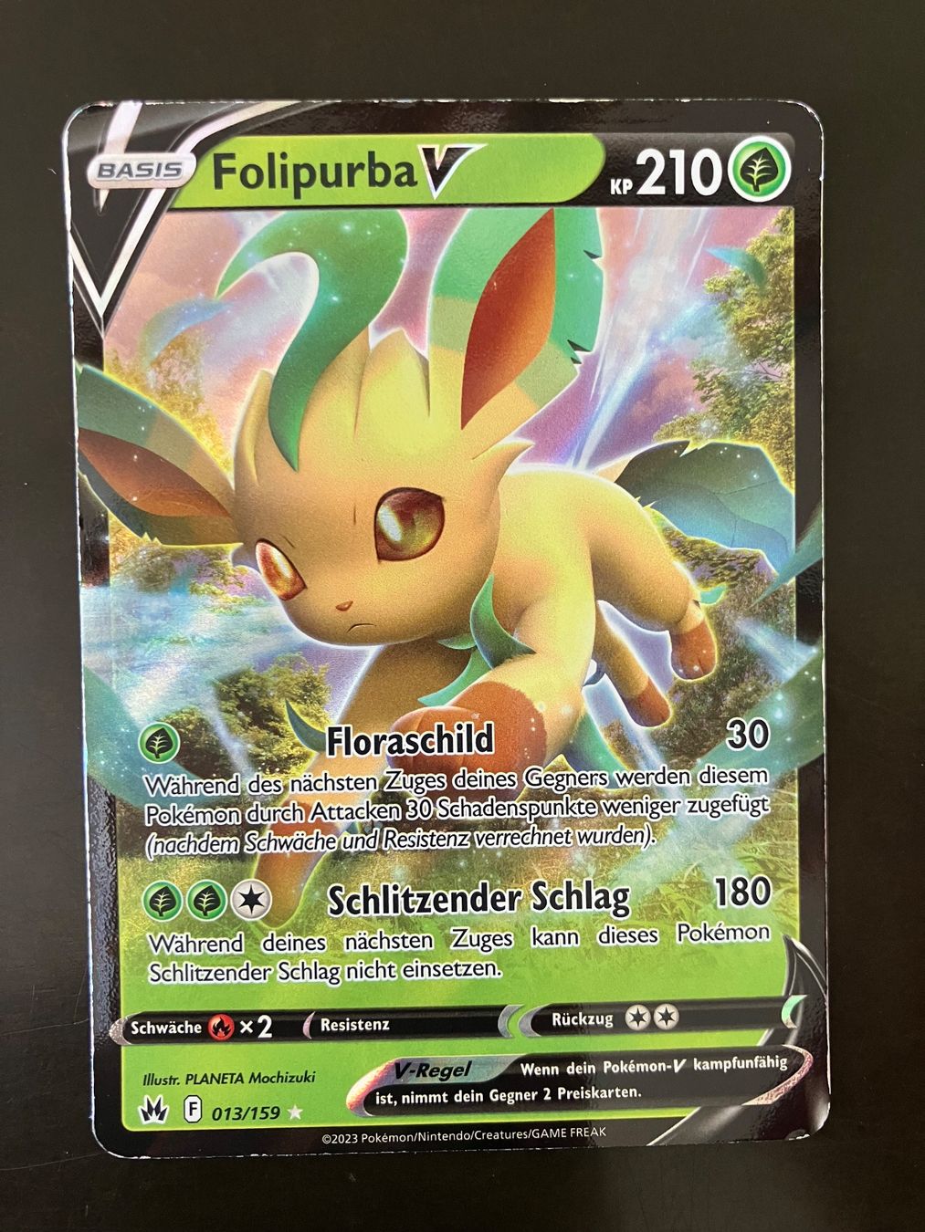 Pokémon Carte collezionabili: Pokémon Karte - Folipurba V – Usato da Gossau ZH venduto da EBHA