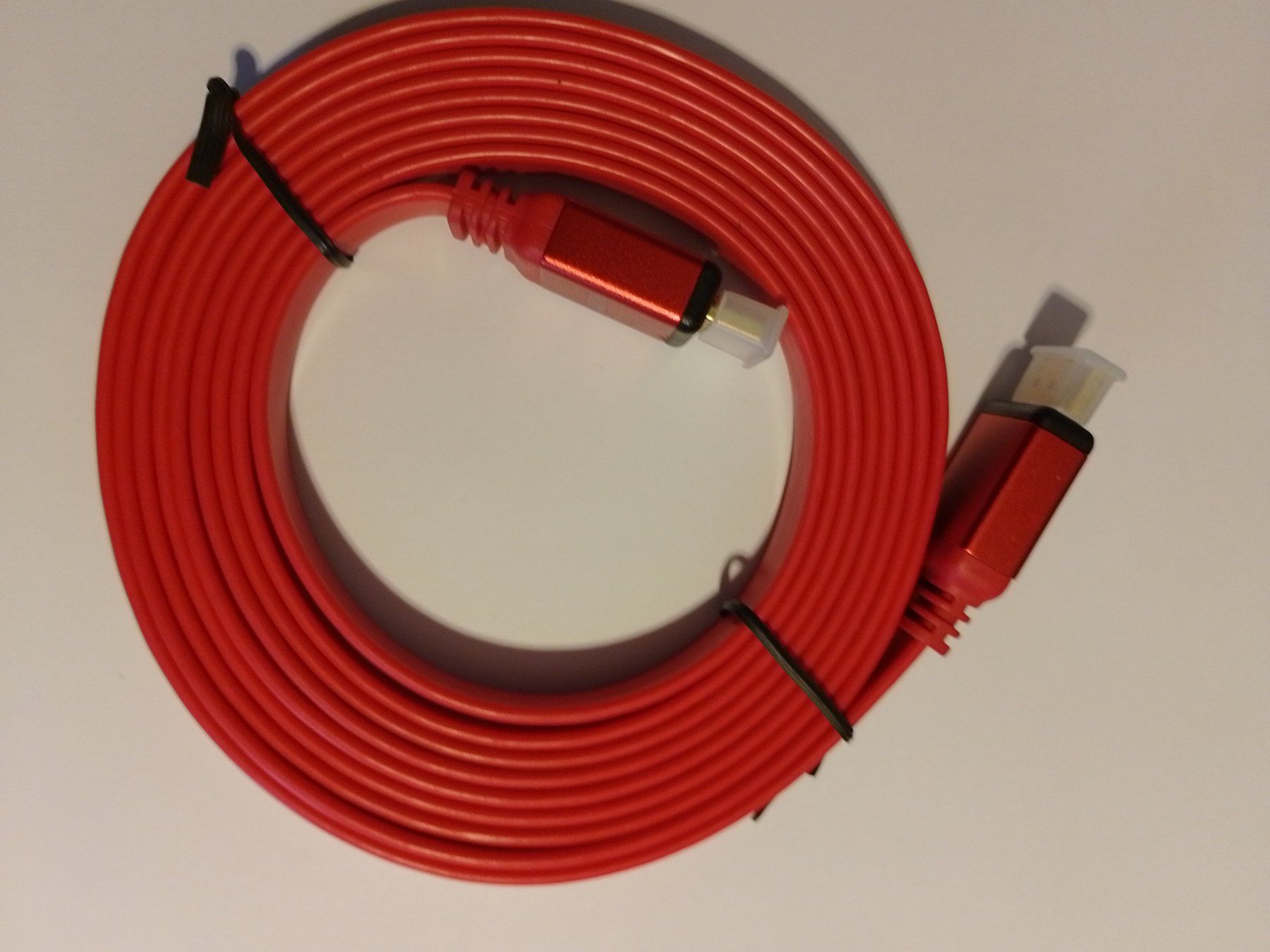 Kabel: 3meter HDMI zu HDMI Kabel, Rot – Neu und originalverpackt aus Ermatingen von rik4rdo 1