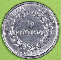 1953 / COSTA RICA / 5 CENTIMOS - MÜNZE / SEHR GUT ERHALTEN