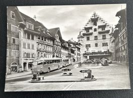 Zug Kolinplatz mit Bus selten 