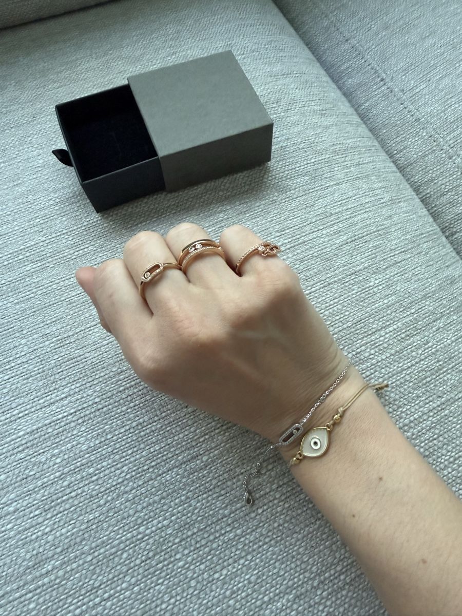 Sonstiger Schmuck: Superb quality 3 rings + 2 summer bracelets – Neu (gemäss Beschreibung) aus Genève von fat_5zzp