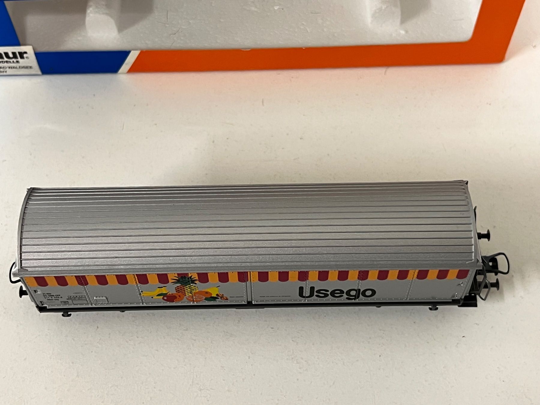 Roco Modellini di ferrovie: Roco Baur Modelle  SBB-Schiebewagen " Usego "  H0 DC – Usato da Geroldswil venduto da TopTrain54 5