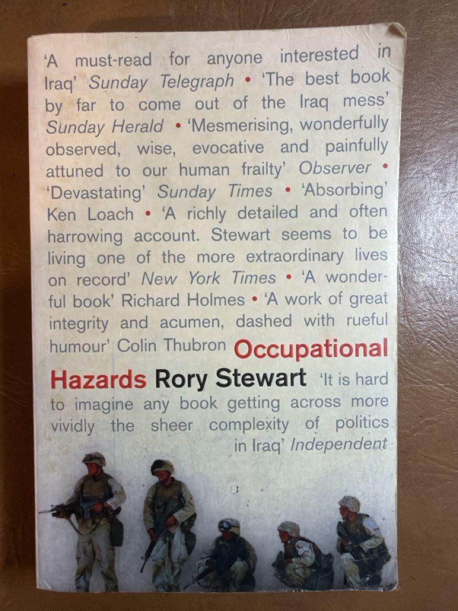 Libri: Occupational Hazards by Rory Stewart – Usato da Allenwinden venduto da Ald1985