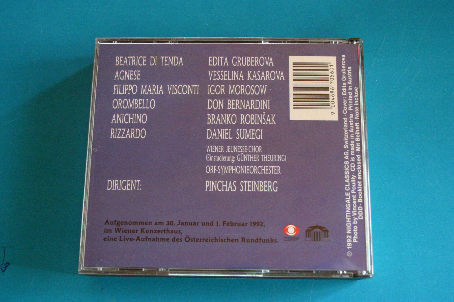 CDs: BEATRICE DI TENDA – Gebraucht aus Winkel von Gallica 1
