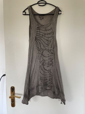 NILE Graubraune Tunika Gr. XS