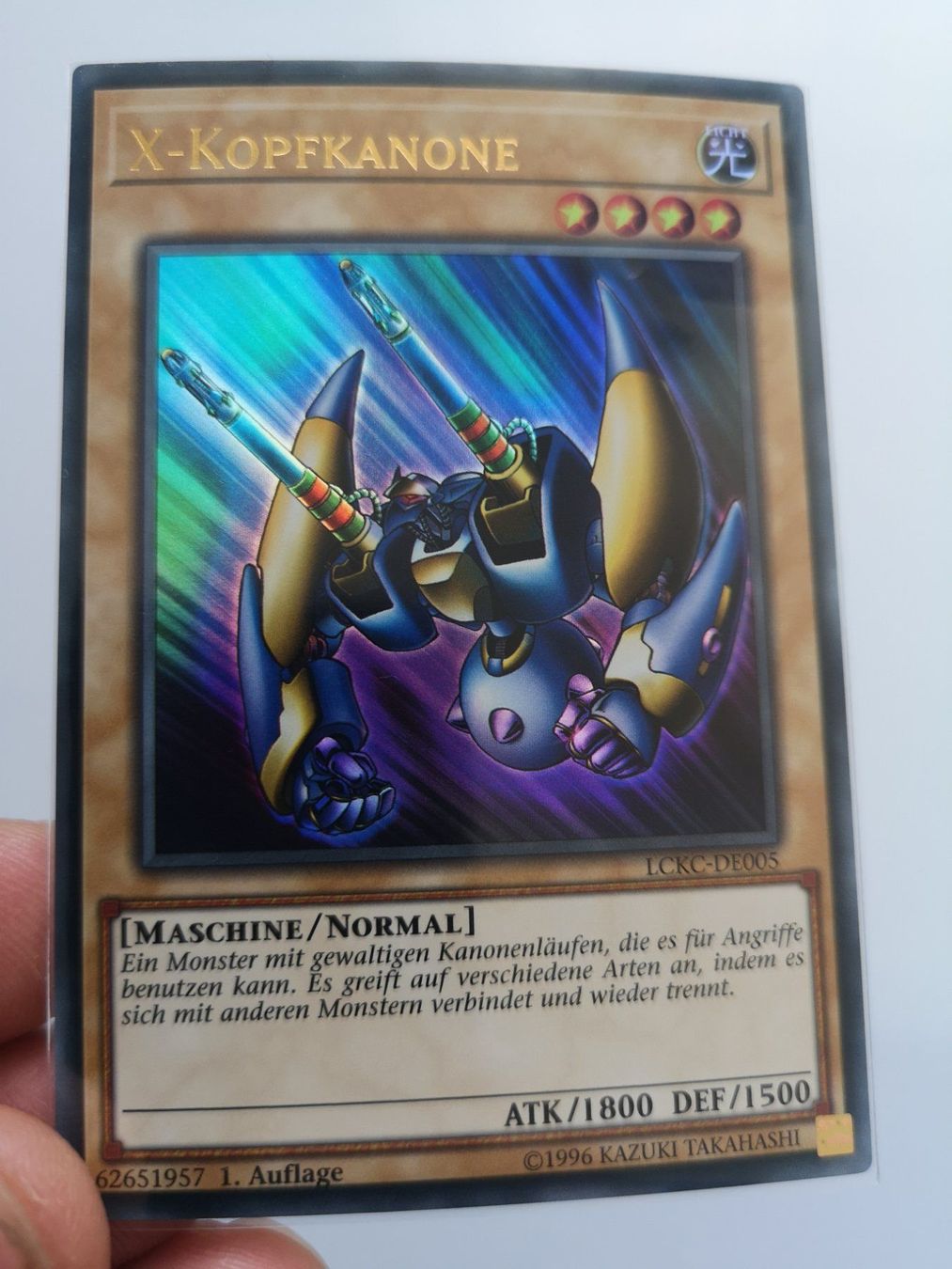 Yugioh Carte collezionabili: X-Kopfkanone UR Mint 1.Auflage – Nuovo e nell'imballaggio originale da Boswil venduto da ShoppingCenterCity 5