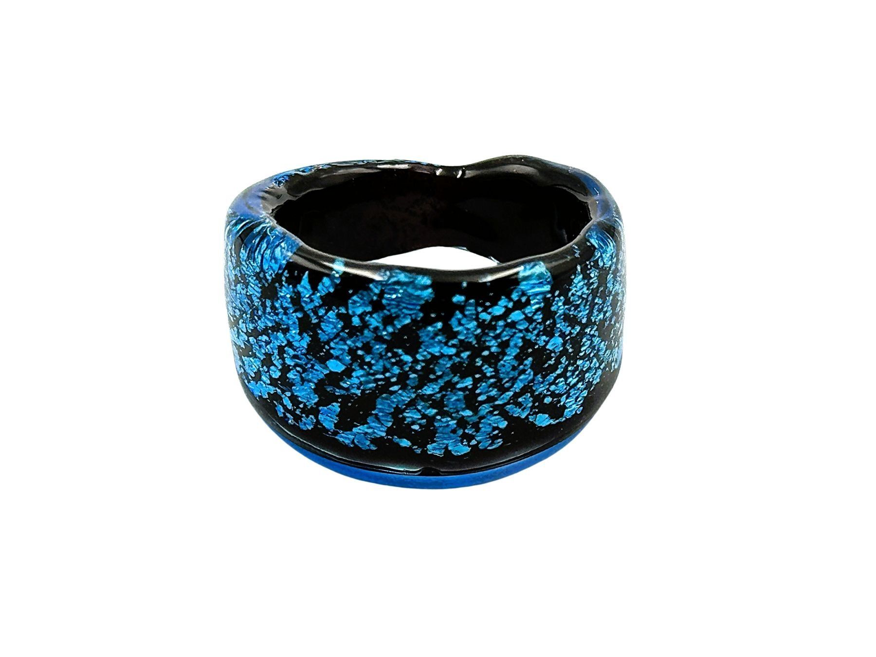 Murano Anelli: Ring Murano Glas G 53 Breite 12mm – Nuovo e nell'imballaggio originale da Oberkulm venduto da Murano-Schmuck