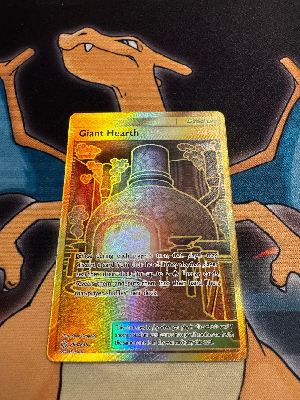 Pokémon Carte collezionabili: Giant Hearth (CEC 263) - Cosmic Eclipse – Nuovo (secondo la descrizione) da Bülach venduto da Pfrenzel