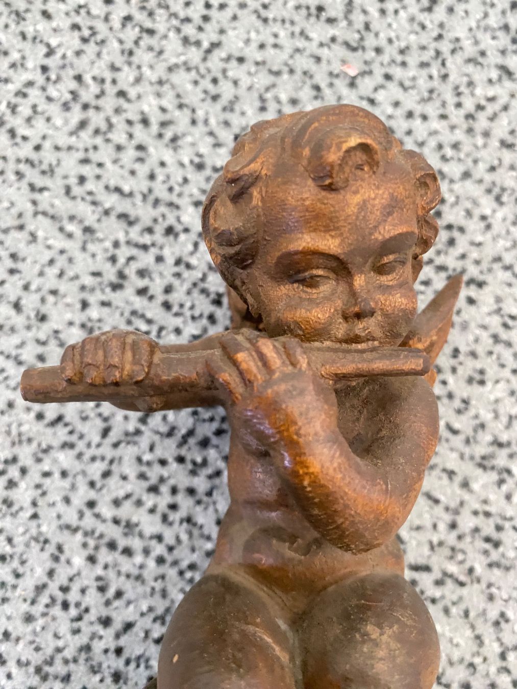 Statuette: Engel aus Holz, Figur – Usato da Olten venduto da AH1964