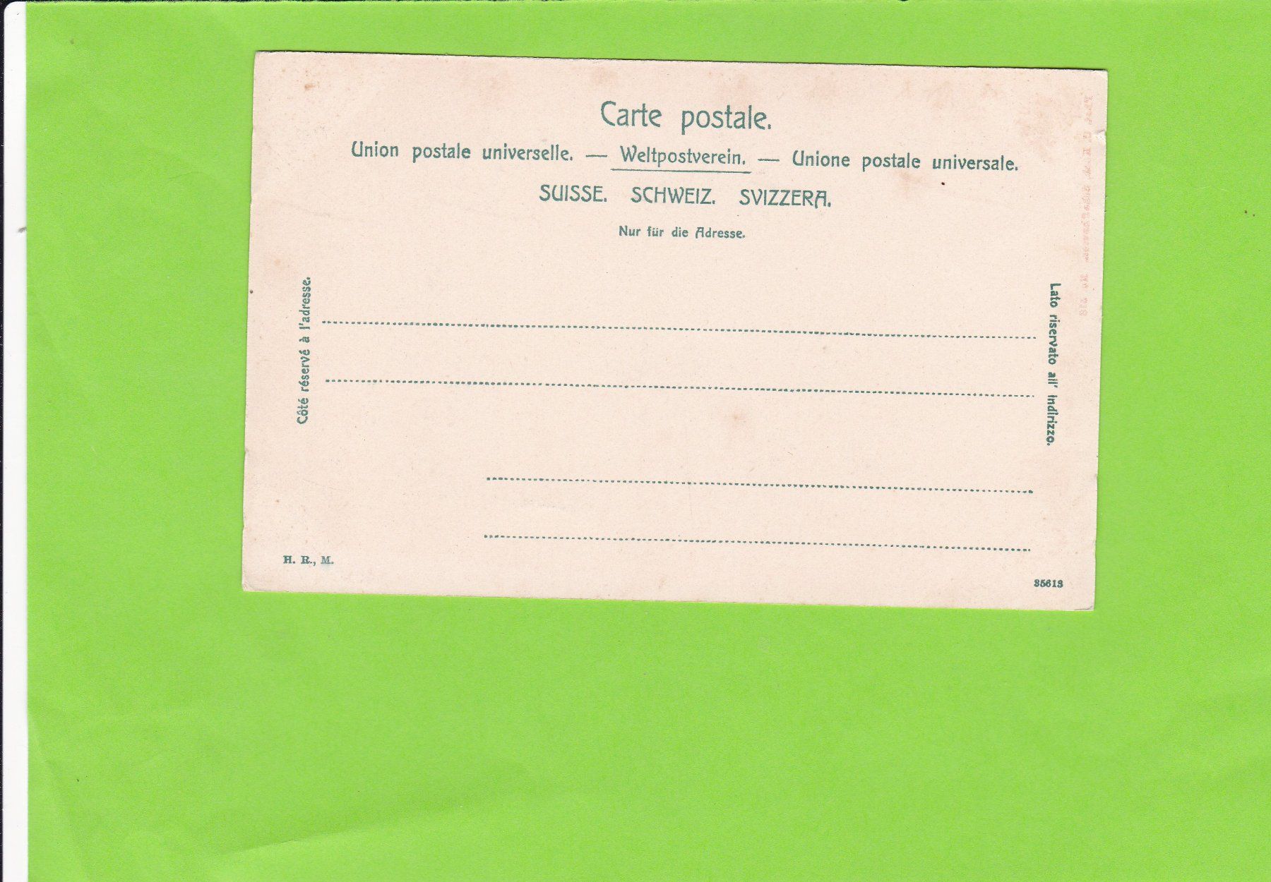 Cartoline postali: Schaffhausen, St. Johann – Usato da St. Peterzell venduto da neckertal 1