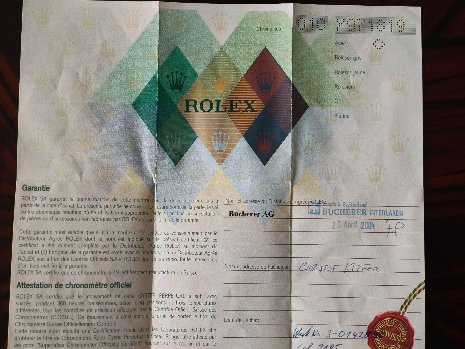 Rolex Orologi: Vintage Rolex GMT Master 2 Pepsi full set – Usato da Einsiedeln venduto da Pascald05 6