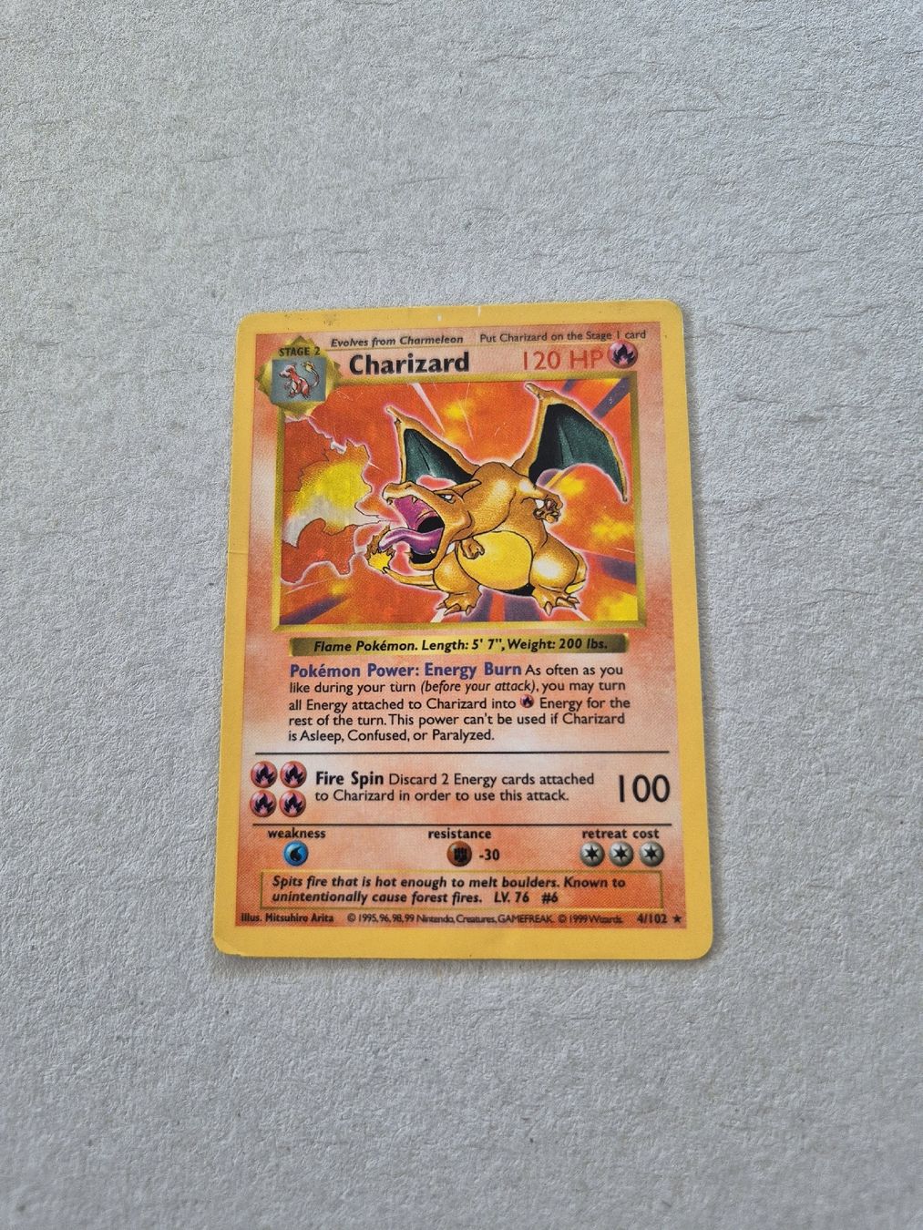 Pokémon Carte collezionabili: Shadowless Charizard Holo - Base Set Pokemon – Usato da Steinen venduto da Luca_somi