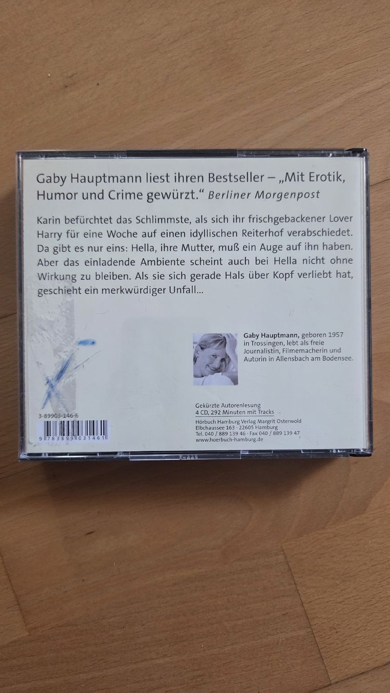 Audiolibri: Hörbuch Gaby Hauptmann Hengstparade 4 CDs  – Usato da Winterthur venduto da trst 1