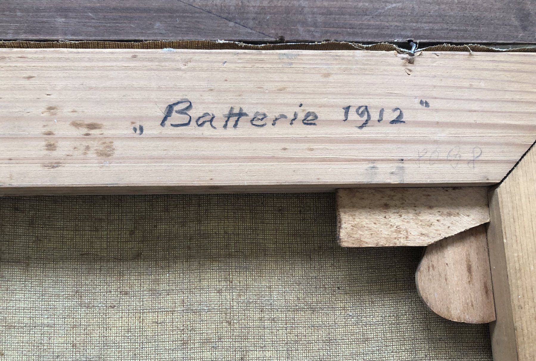 Dipinti: Antikes Gemälde - Öl auf Leinwand - "Höchst a.Main" – Usato da Schaffhausen venduto da durruti 7