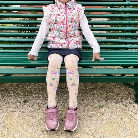 Sfera sleevelss jacket - floral age 5-6 or 100 - 116cm