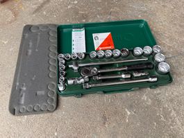 Stahlwille Steckschlüsselsatz 1/2" Nr. 52/18/7 – 12-32 mm