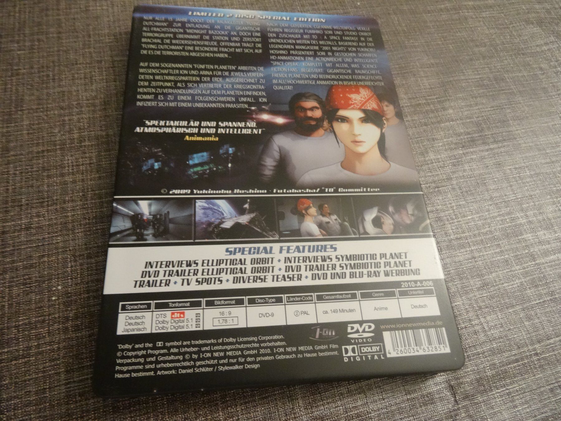 Tutti i DVDs: DVD TO A SPACE FANTASY ANIME – Usato da Olten venduto da Disc-Verkauf 2