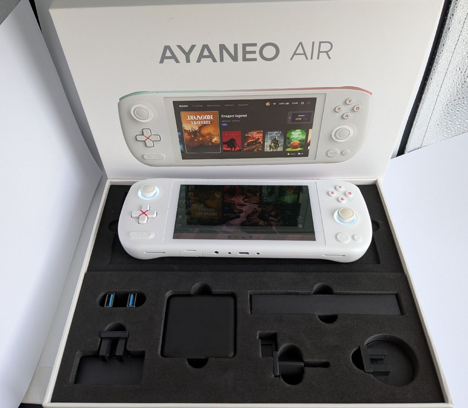 Ayaneo Consoles: AYANEO AIR Handheld Game Console White 512GB + Accessories – Neuf (Voir description) à Grenchen par gabifp 8