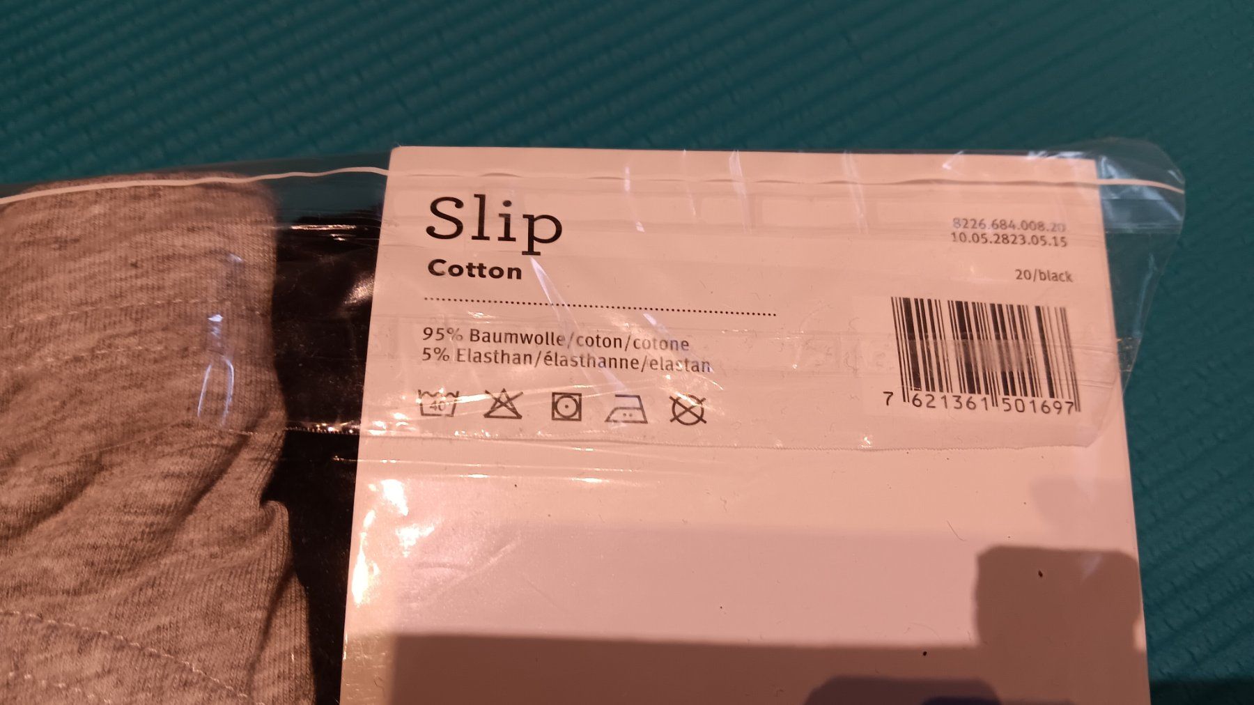 Migros Biancheria intima: 5er Pack Herren Slips Baumwolle Grösse L mit Durchgriff neu – Nuovo e nell'imballaggio originale da Dietikon venduto da Rabia 2