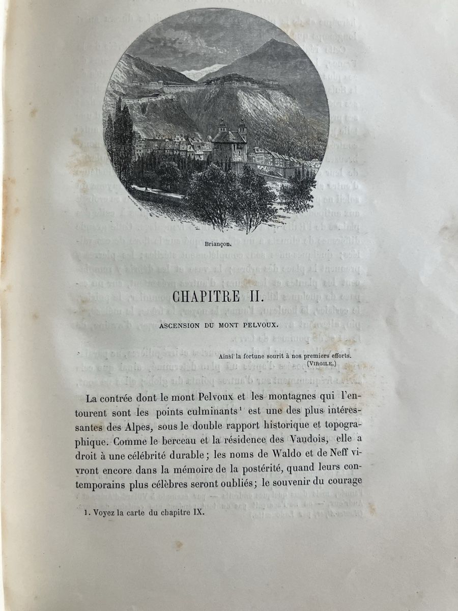 Libri: E. WHYMPER - Escalades dans les Alpes – Usato da Lausanne venduto da Willandco 7