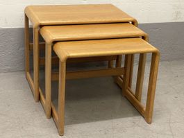 Vintage 3‘er Tischset 60x44x49 cm