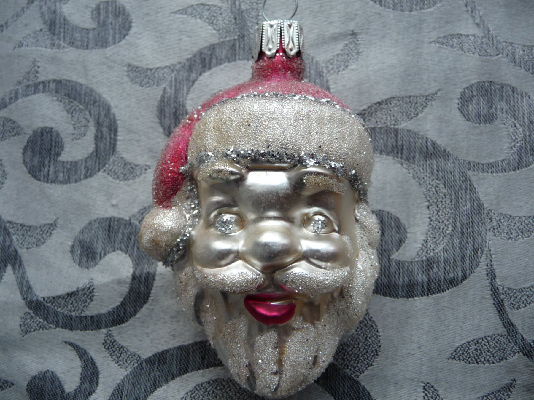 Tutte le decorazioni: Weihnachtsmann -Kopf mit Ballotini – Nuovo e nell'imballaggio originale da Alpnach Dorf venduto da marvo 1