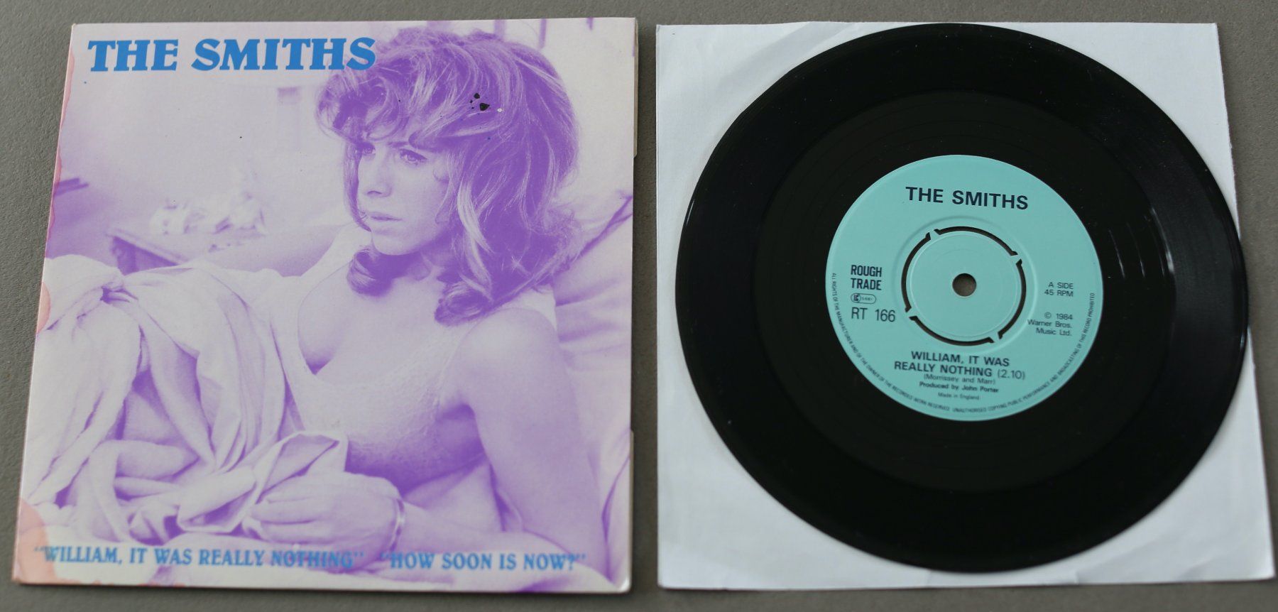 Dischi in vinile: Single, The Smiths, William, It Was Really Nothing, UK 1987 – Usato da Biel/Bienne venduto da 808.3